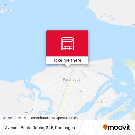 Avenida Bento Rocha, 345 map