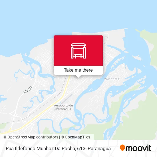Rua Ildefonso Munhoz Da Rocha, 613 map