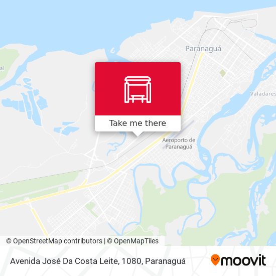 Mapa Avenida José Da Costa Leite, 1080