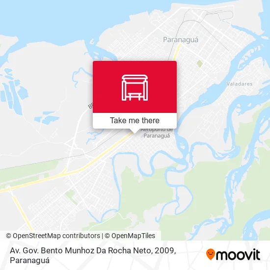 Av. Gov. Bento Munhoz Da Rocha Neto, 2009 map