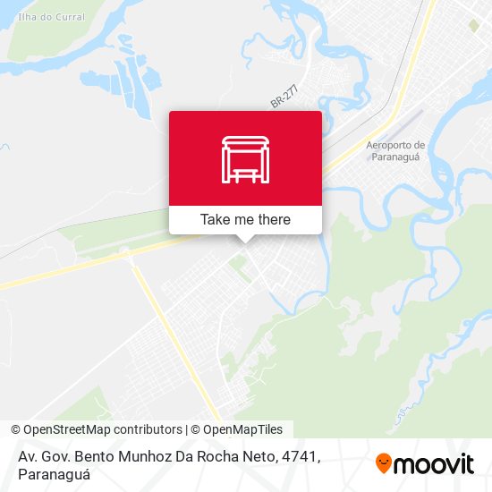 Mapa Av. Gov. Bento Munhoz Da Rocha Neto, 4741