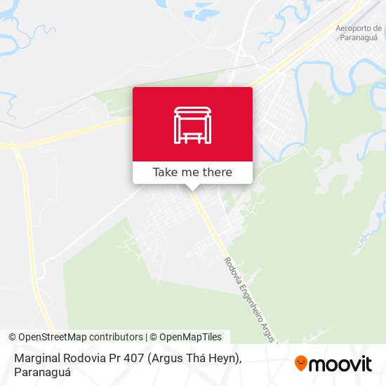 Marginal Rodovia Pr 407 (Argus Thá Heyn) map