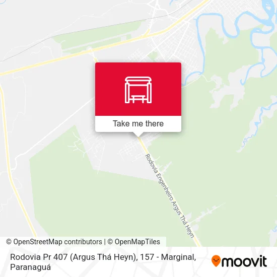Rodovia Pr 407 (Argus Thá Heyn), 157 - Marginal map