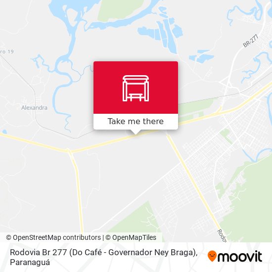 Rodovia Br 277 (Do Café - Governador Ney Braga) map
