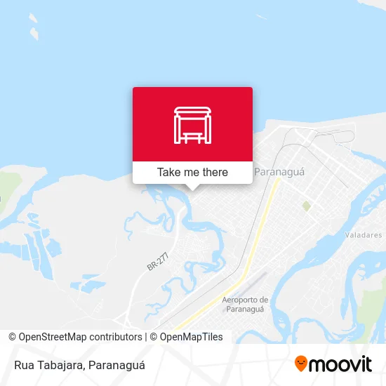 Rua Tabajara map