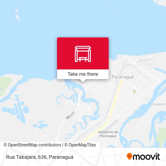 Rua Tabajara, 636 map