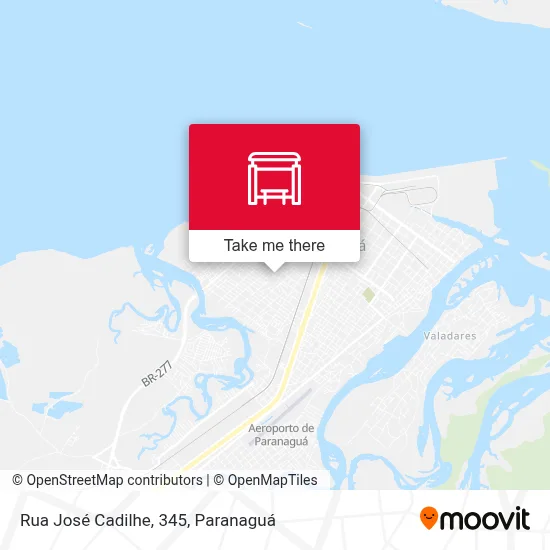 Rua José Cadilhe, 345 map