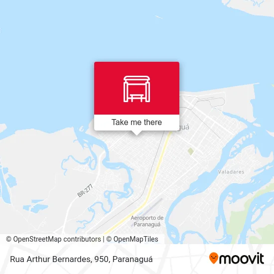 Rua Arthur Bernardes, 950 map