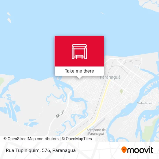 Rua Tupiniquim, 576 map