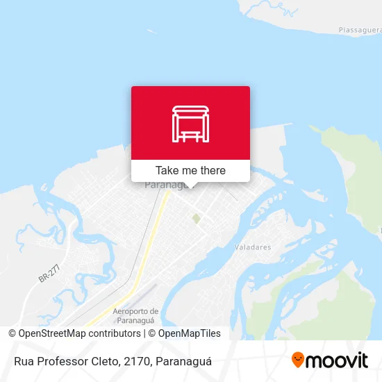 Rua Professor Cleto, 2170 map