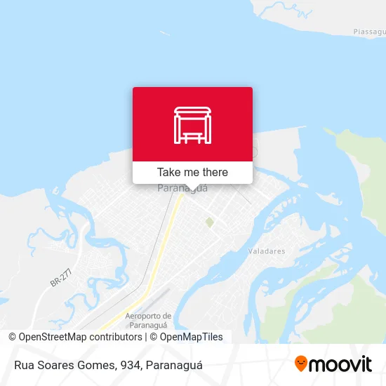 Rua Soares Gomes, 934 map