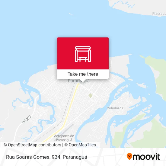 Rua Soares Gomes, 934 map