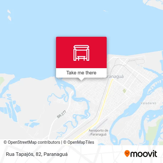 Rua Tapajós, 82 map