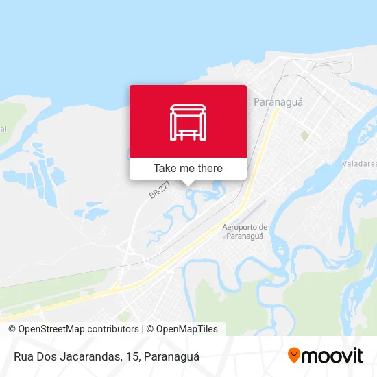 Rua Dos Jacarandas, 15 map