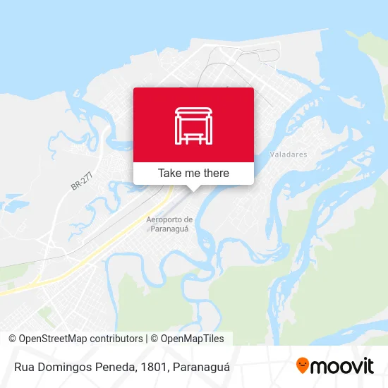 Rua Domingos Peneda, 1801 map