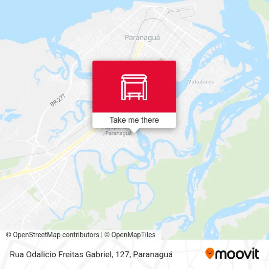 Rua Odalicio Freitas Gabriel, 127 map