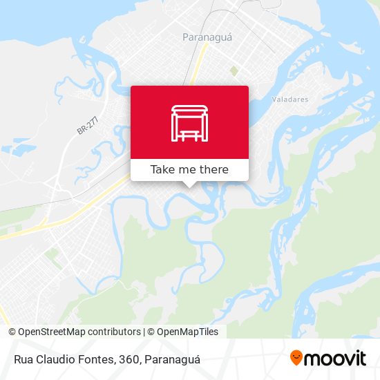 Rua Claudio Fontes, 360 map