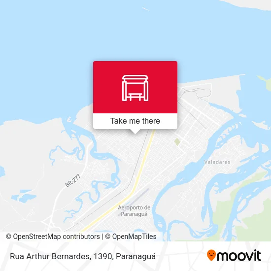 Rua Arthur Bernardes, 1390 map