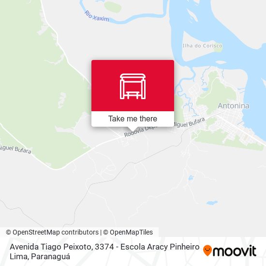 Avenida Tiago Peixoto, 3374 - Escola Aracy Pinheiro Lima map