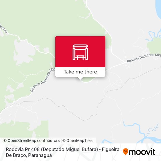 Rodovia Pr 408 (Deputado Miguel Bufara) - Figueira De Braço map