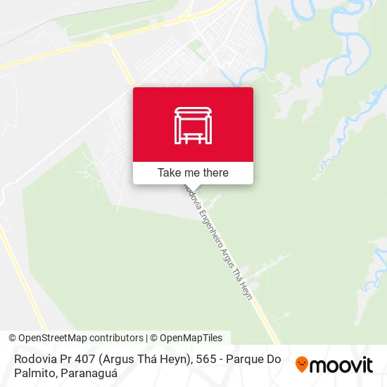 Rodovia Pr 407  (Argus Thá Heyn), 565 - Parque Do Palmito map