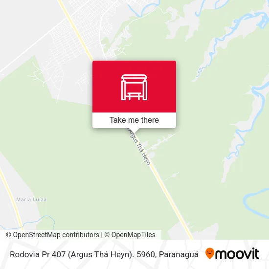 Rodovia Pr 407 (Argus Thá Heyn). 5960 map