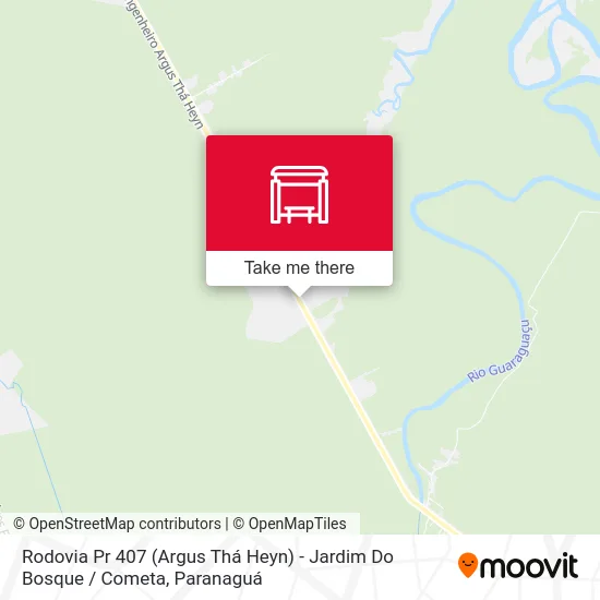 Rodovia Pr 407 (Argus Thá Heyn) - Jardim Do Bosque / Cometa map