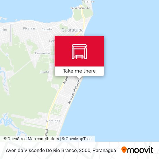 Mapa Avenida Visconde Do Rio Branco, 2500