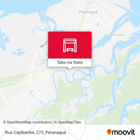 Rua Capibaribe, 273 map