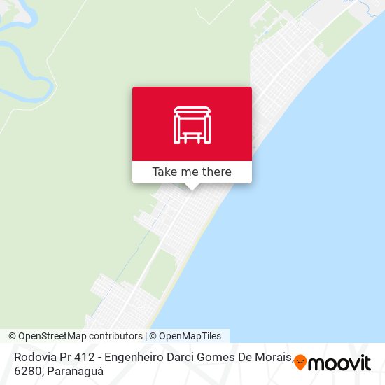 Rodovia Pr 412 - Engenheiro Darci Gomes De Morais, 6280 map