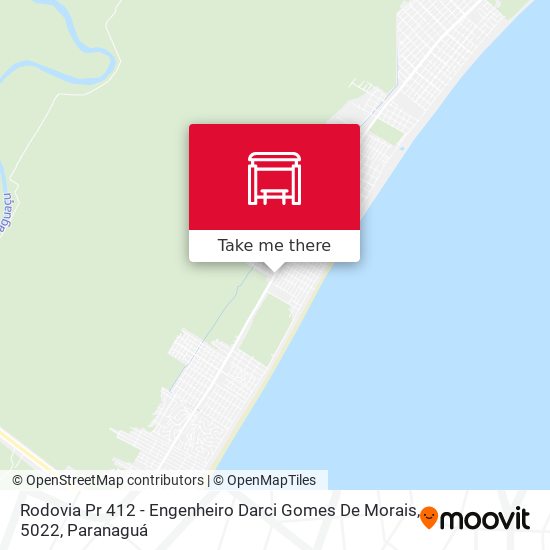 Mapa Rodovia Pr 412 - Engenheiro Darci Gomes De Morais, 5022
