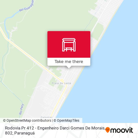 Rodovia Pr 412 - Engenheiro Darci Gomes De Morais, 802 map
