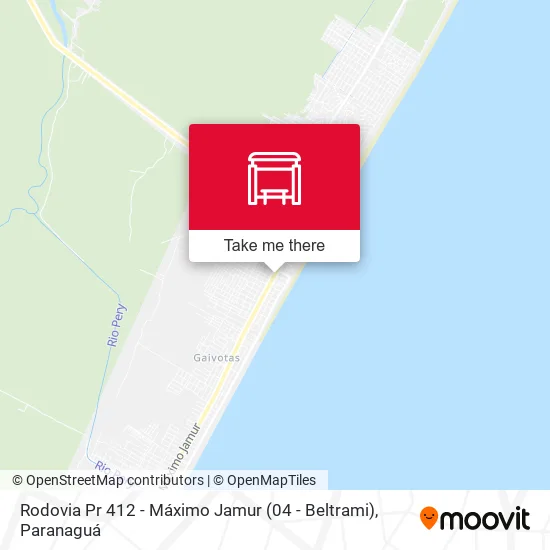 Rodovia Pr 412 - Máximo Jamur (04 - Beltrami) map