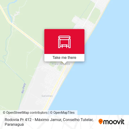 Rodovia Pr 412 - Máximo Jamur, Conselho Tutelar map