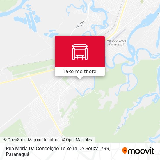 Rua Maria Da Conceição Teixeira De Souza, 799 map