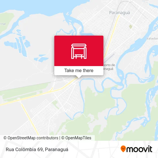 Rua Colômbia 69 map