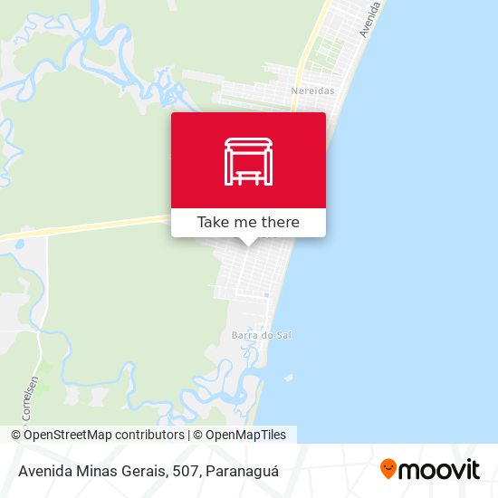 Avenida Minas Gerais, 507 map