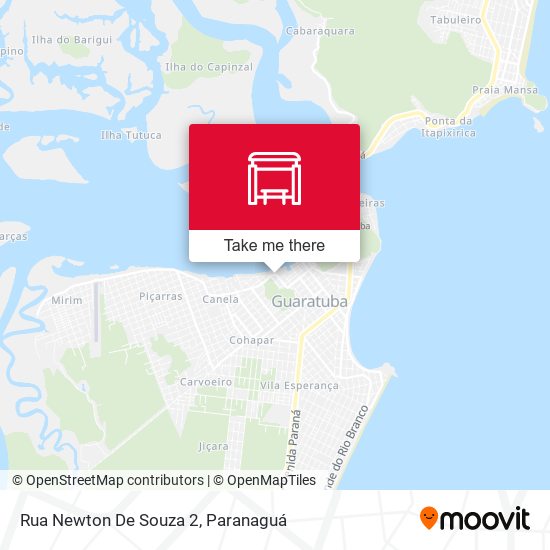 Rua Newton De Souza 2 map