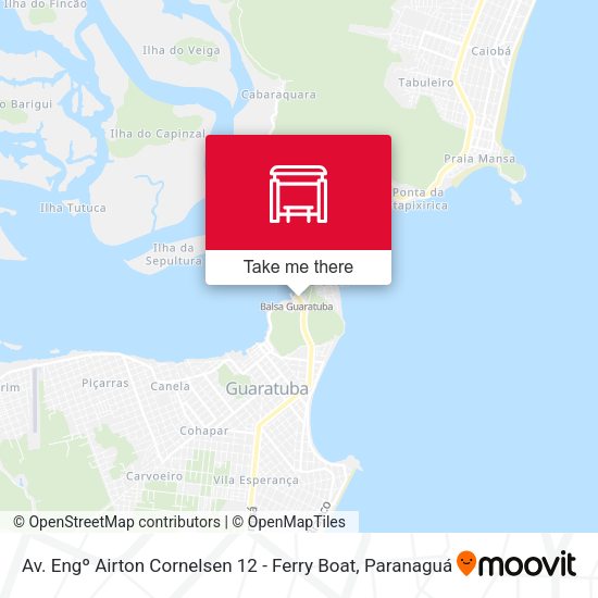 Av. Engº Airton Cornelsen 12 - Ferry Boat map