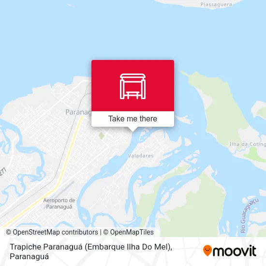 Trapiche Paranaguá (Embarque Ilha Do Mel) map