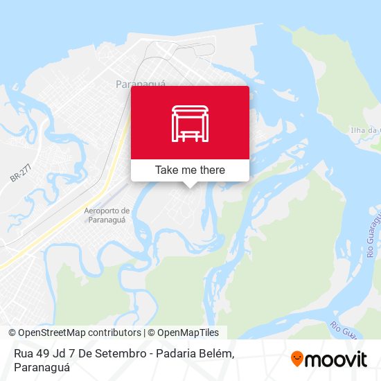 Rua 49 Jd 7 De Setembro - Padaria Belém map