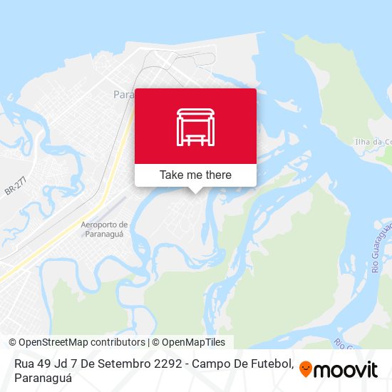 Mapa Rua 49 Jd  7 De Setembro 2292 - Campo De Futebol