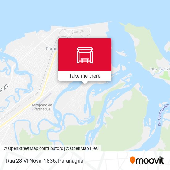 Rua 28 Vl Nova, 1836 map