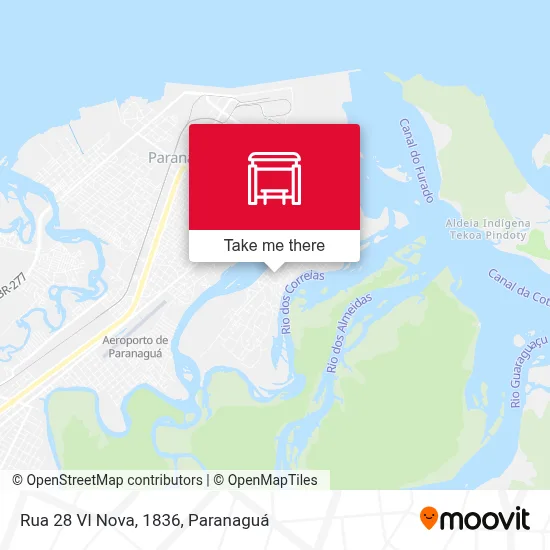 Rua 28 Vl Nova, 1836 map