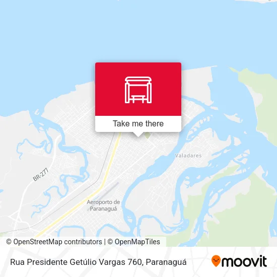 Rua Presidente Getúlio Vargas 760 map