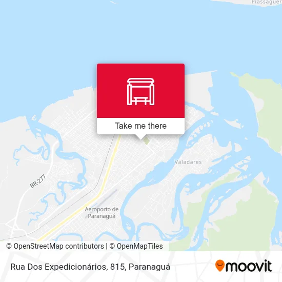 Rua Dos Expedicionários, 815 map