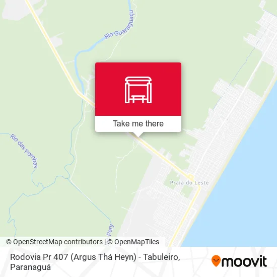 Rodovia Pr 407 (Argus Thá Heyn) - Tabuleiro map