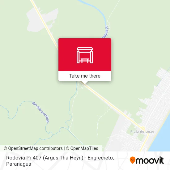 Rodovia Pr 407 (Argus Thá Heyn) - Engrecreto map