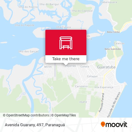 Avenida Guarany, 497 map