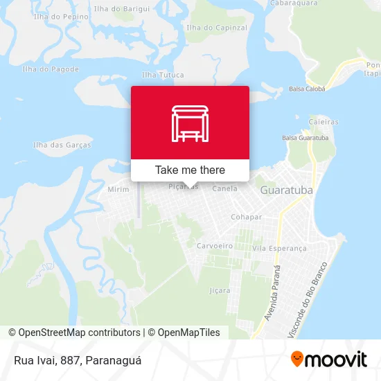 Rua Ivai, 887 map